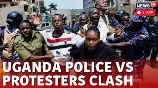 Uganda Protest News Live  | Ugandan Police Clash With & Detain Anti-Corruption Protesters | N18G