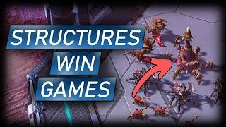 How structures win games in StarCraft 2 (Beginner's Guide)