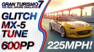 GLITCH TUNE 600pp MX-5 Engine Swap - Gran Turismo 7 (FASTEST Tokyo Brand Central Car GT7 Money Grind