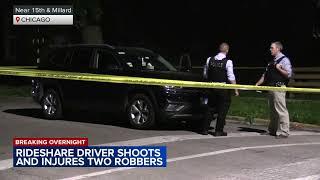 Rideshare driver with concealed carry license shoots robbers in Chicago