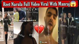 Reet Narula Full video Viral With Manraj|
