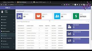Point of Sale System in PHP MySQL CodeIgniter with Source Code - CodeAstro