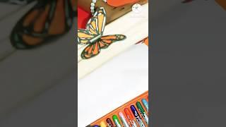 Diy butterfly book mark//beautiful bookmark #shorts #trending #youtubeshorts #viral