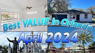 Most AFFORDABLE Homes in Orlando, Florida April 2024 | Best Value Homes in Orlando