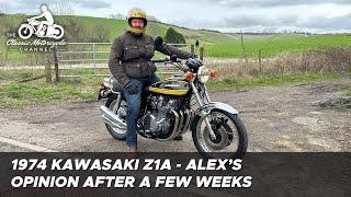 1974 Kawasaki Z1A - quick review after a few weeks
