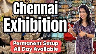 Chennai Exhibition Vlog | Permanent Setup | All Day Available