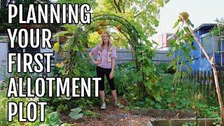 #AD HOW TO PLAN YOUR FIRST ALLOTMENT PLOT / ALLOTMENT GARDENING FOR BEGINNERS