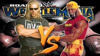 WWF Road To Wrestlemania X8 GBA Matches Kevin Nash vs Hulk Hogan