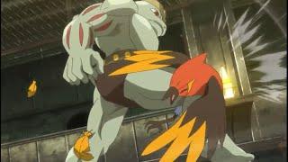 Pokemon: Fletchinder vs Machoke