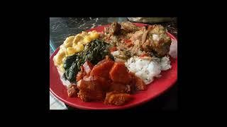 #Sunday #Dinner #Turkey #Wings #Rice #Candied #Yams #Spinach #Macaroni & #Cheese #Soul #Food 