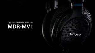 Open Back Studio Monitor Headphones「MDR-MV1」 | Sony Official