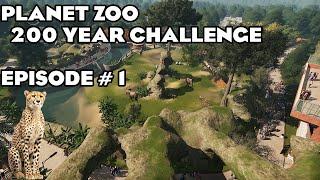 Planet Zoo - 200 Year Franchise Zoo Challenge. Episode 1