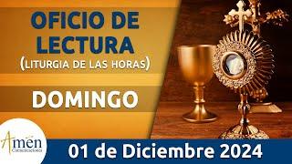 Oficio de Lectura de hoy Domingo 01 Diciembre 2024 l Padre Carlos Yepes l Católica l Dios