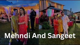 Shaadi In Canada || Sangeet Night || Brampton Punjabi Wedding scenes