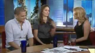 Los Angeles - Wentworth Miller and Sarah Wayne Callies