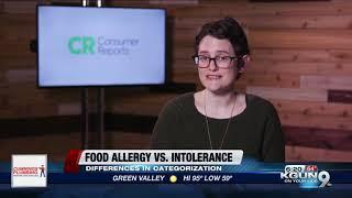 Consumer Reports: Food allergies vs. a food intolerance