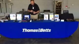 Time lapse video of Doug Ales prepairing for a ABB Thomas & Betts Counterday Expo