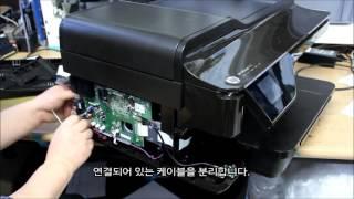 SMARTINK-HP OJ7612/7610 상판분해