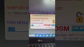 Giải mã mật khẩu Phao AIS hãng HOSM #01b #ais #dientu01b #doca #mayais #maybodam #maydinhvi