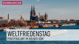 Pontifikalamt zum Weltfriedenstag im Kölner Dom am 23.01.2025 mit Erzbischof Rainer Kardinal Woelki