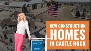 Touring New Construction Homes in Castle Rock Colorado!