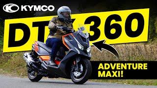 Kymco DTX 360 (320cc) Euro 5 Maxi Scooter Review | Honda ADV 350 Rival! Super Comfy Commuter Scooter