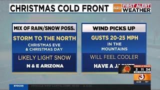 Gusty conditions expected in parts of Arizona on Christmas