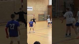 Cool handball goalkeeper saves the day #handballgoalkeeper #handballplayer #håndbold #goalie