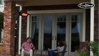 Electric Infrared Outdoor Heater - Learn how it works.