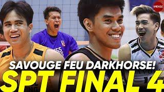 SPIKERS TURF FINAL 4! Cignal-Criss Cross REMATCH?, FEU only College team!, Savouge DARK HORSE!