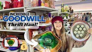 WE HIT THE GOODWILL JACKPOT! Thrift With Me! Reselling Vintage | What a HAUL! 