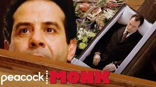 Monk Loses His Keys In A Casket | Monk