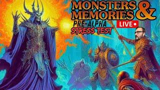 Monsters & Memories : New Old School MMORPG : Pre-Alpha Stress Test