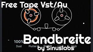Free Tape Vst/Au - Bandbreite by Sinuslabs (No Talking)