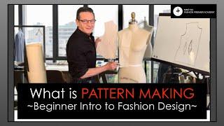 Pattern Making For Beginners ~ What Is Pattern Making In Fashion Design ~ Beginner Tutorial