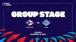 Puerto Rico vs Aruba | 2024/25 Concacaf Nations League