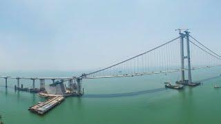 New Greater Bay Area bridge nears completion