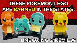 UNBOXING! - These Pokemon LEGO Sets are BANNED in the USA!