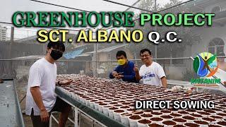 Greenhouse Project Sct. Albano Q.C. (Sowing)