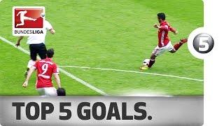 Thiago, Aubameyang, Fabian and More - Top 5 Goals on Matchday 30