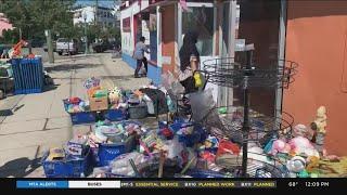 Gov. Hochul Surveys Flood Damage In Mamaroneck