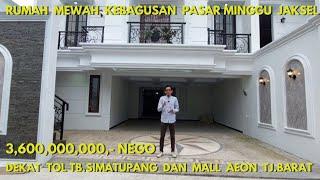 Rumah Mewah Kebagusan Pasar Minggu Jakarta Selatan,Dekat Tol TB.Simatupang dan Mall AEON Tj.barat