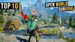 Top 10 REALISTIC OFFLINE SURVIVAL Games For Android 2024 | Best Survival Games For Android