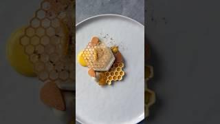 Honey, Vanilla, Lemon, Wild Fennel Pollen   - this plated dessert is so fresh and bright !