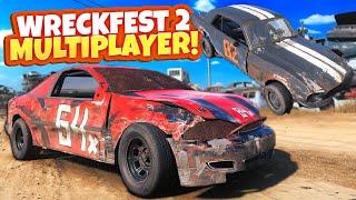 Wreckfest 2 Multiplayer Is PURE CAR CRASHING CHAOS and I Love it!