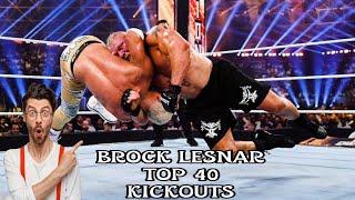 Brock Lesnar Top 40 Best Kickouts | Wrestle Savage |