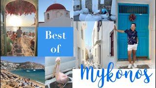 Best of Mykonos, GREECE.  Step by Step Detailed City Guide TOUR.  Best Itinerary for first timers