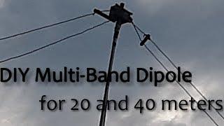 Building a DIY Multi-Band Dipole for HF