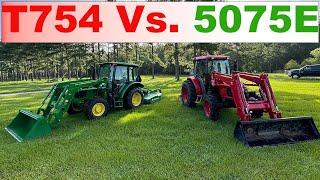 COLD HARD FACTS! TYM T754 versus John Deere 5075E