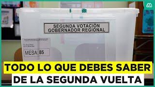 Elecciones gobernadores: Todo lo que debes saber sobre la segunda vuelta